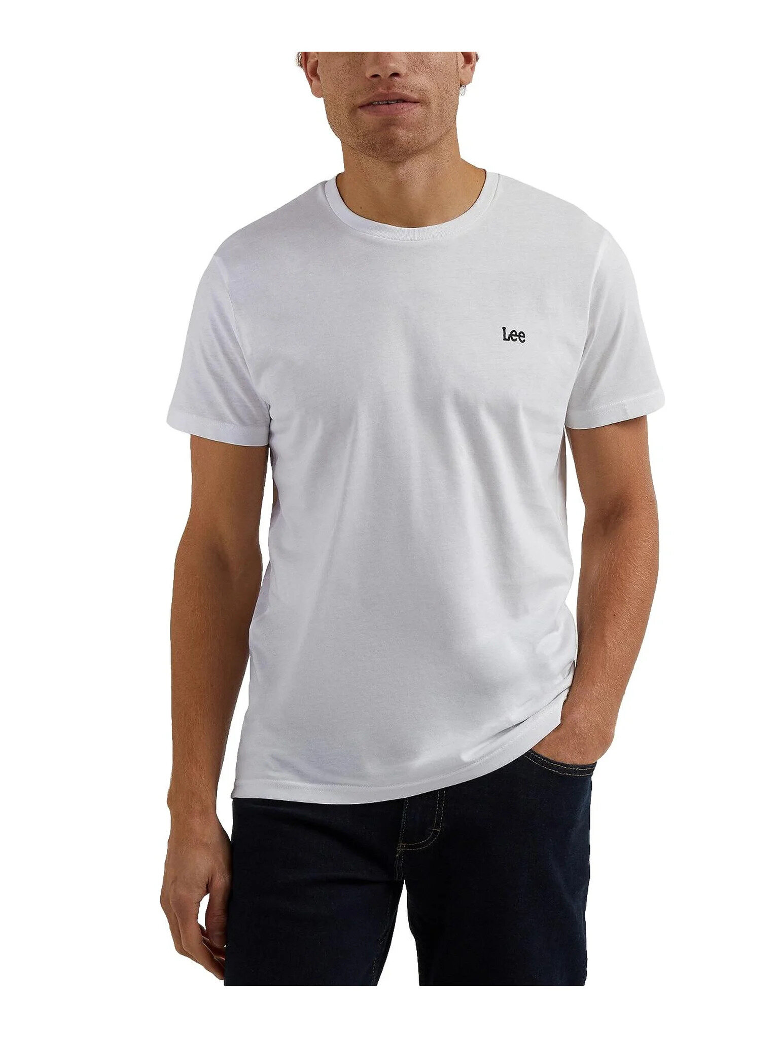TWIN PACK CREW BLACK WHITE